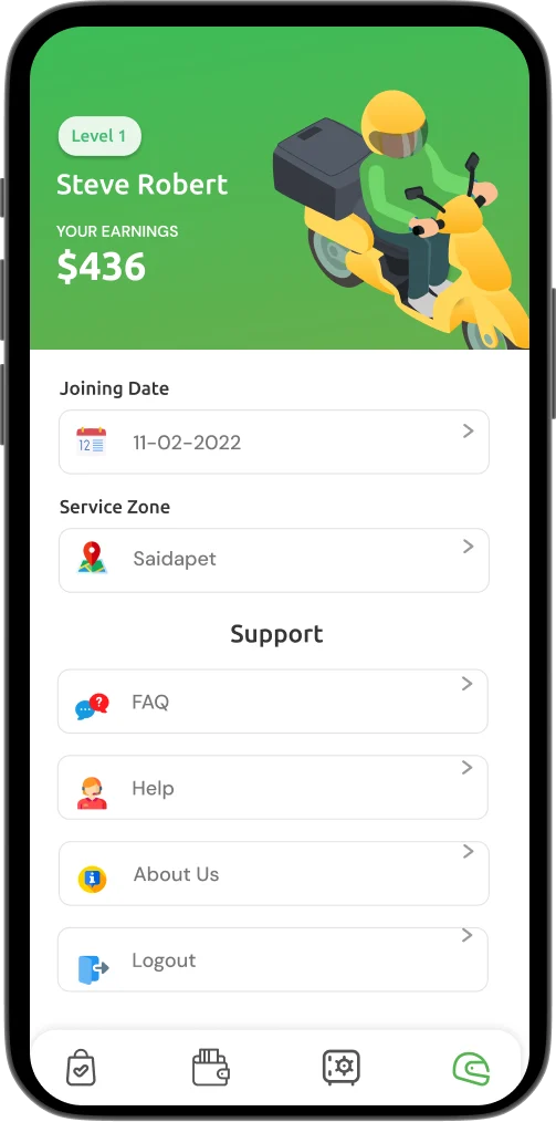 Delimart Driver App